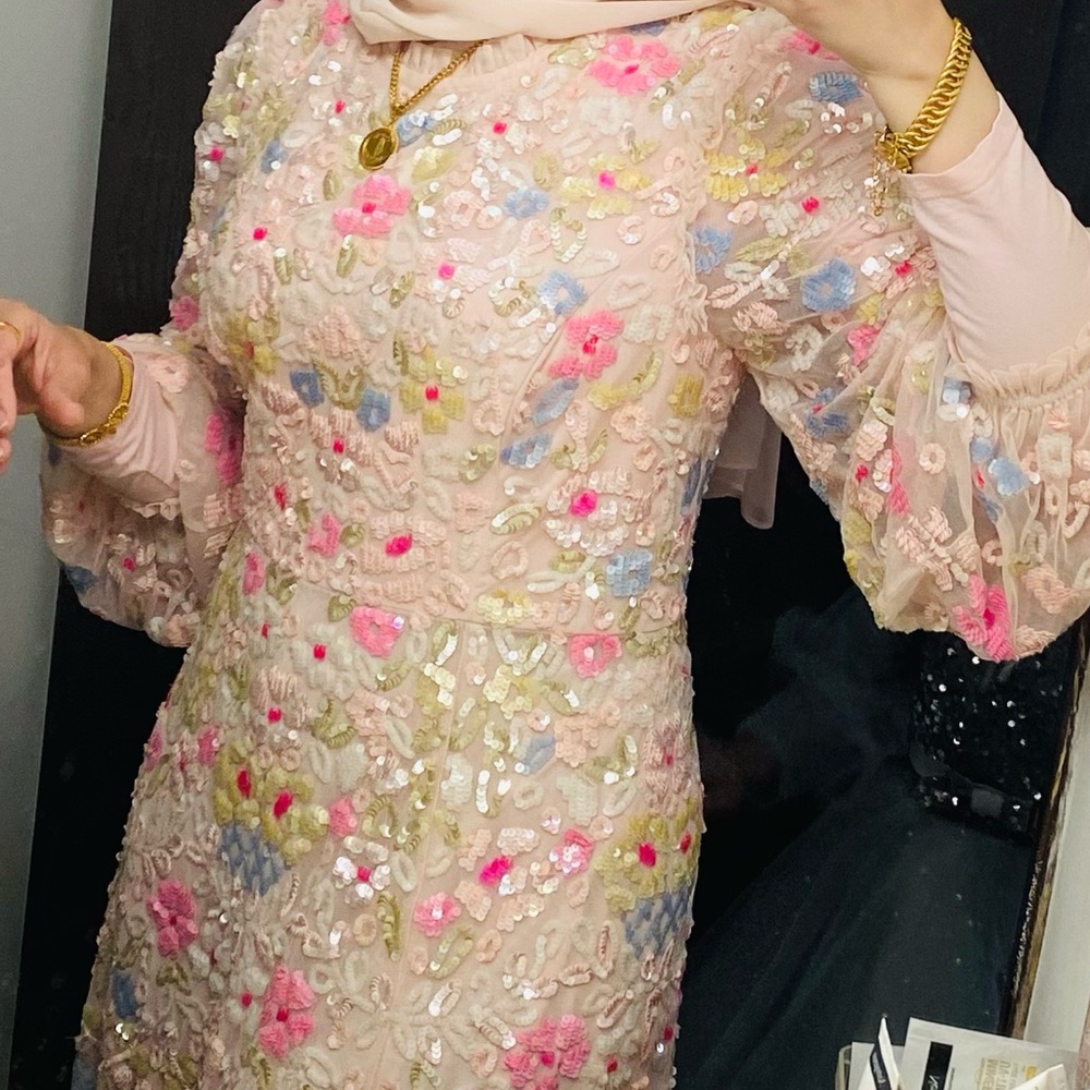 Floral Embroidered Dress